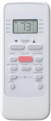 DRWHC232XNA1 23,200 BTU 230V Window Air Conditioner with 16000 BTU Supplemental Heating and Remote Control - White