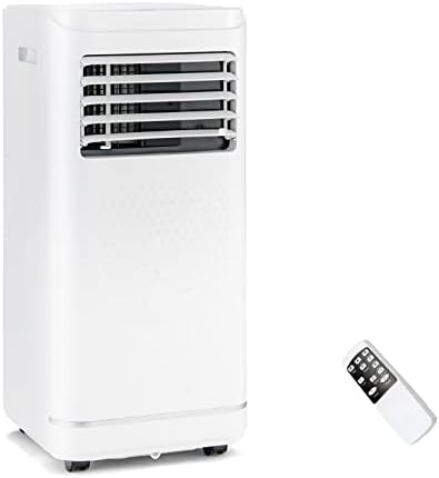 PETSITE 8000 BTU Portable Air Conditioner, Room Air Conditioners with Remote Control, 3-in-1 Stand up AC Unit With 24H Timer & Window Kits for Home Office Dorms, Cools up to 250 Sq. Ft