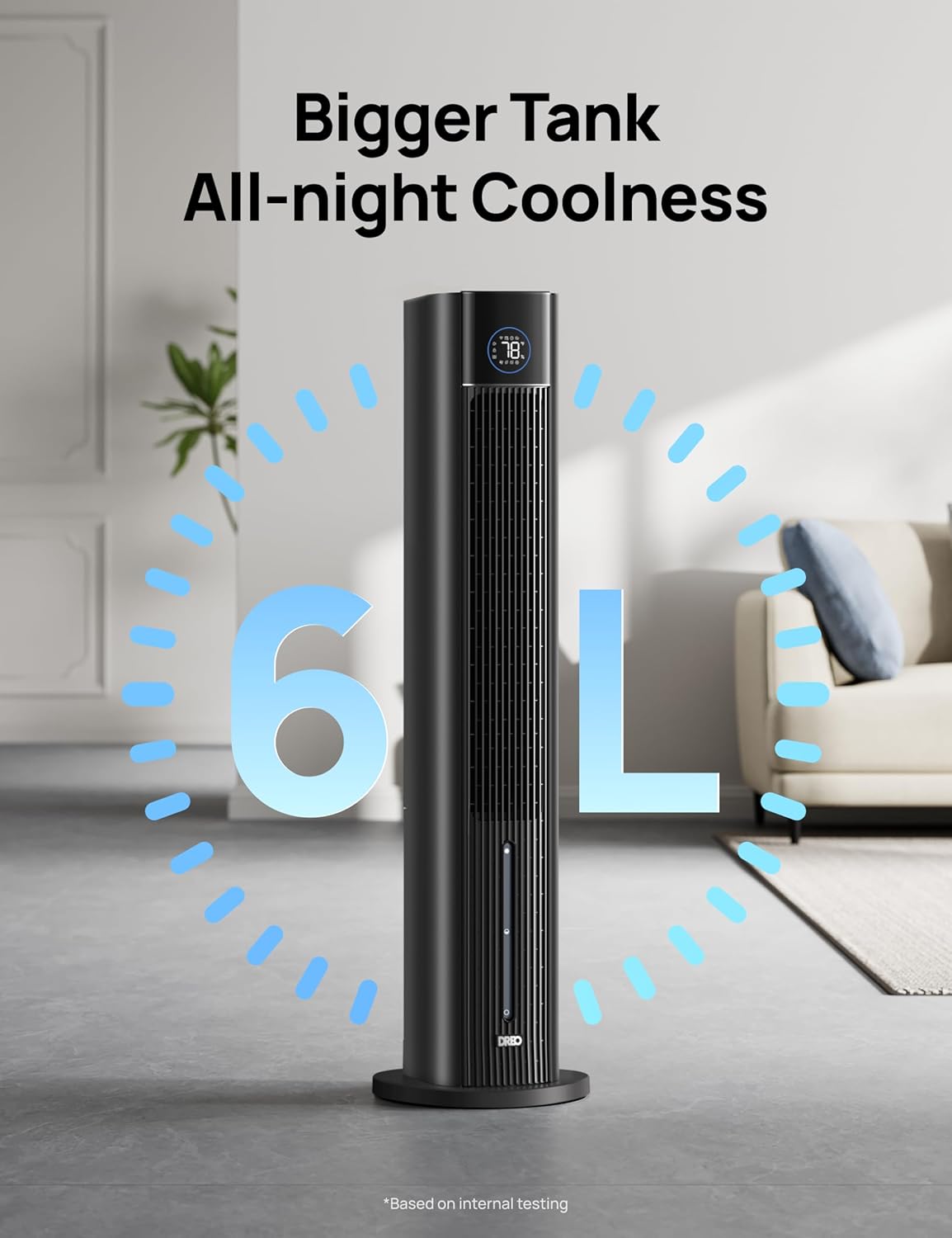 Dreo Evaporative Air Swamp Cooler, 43