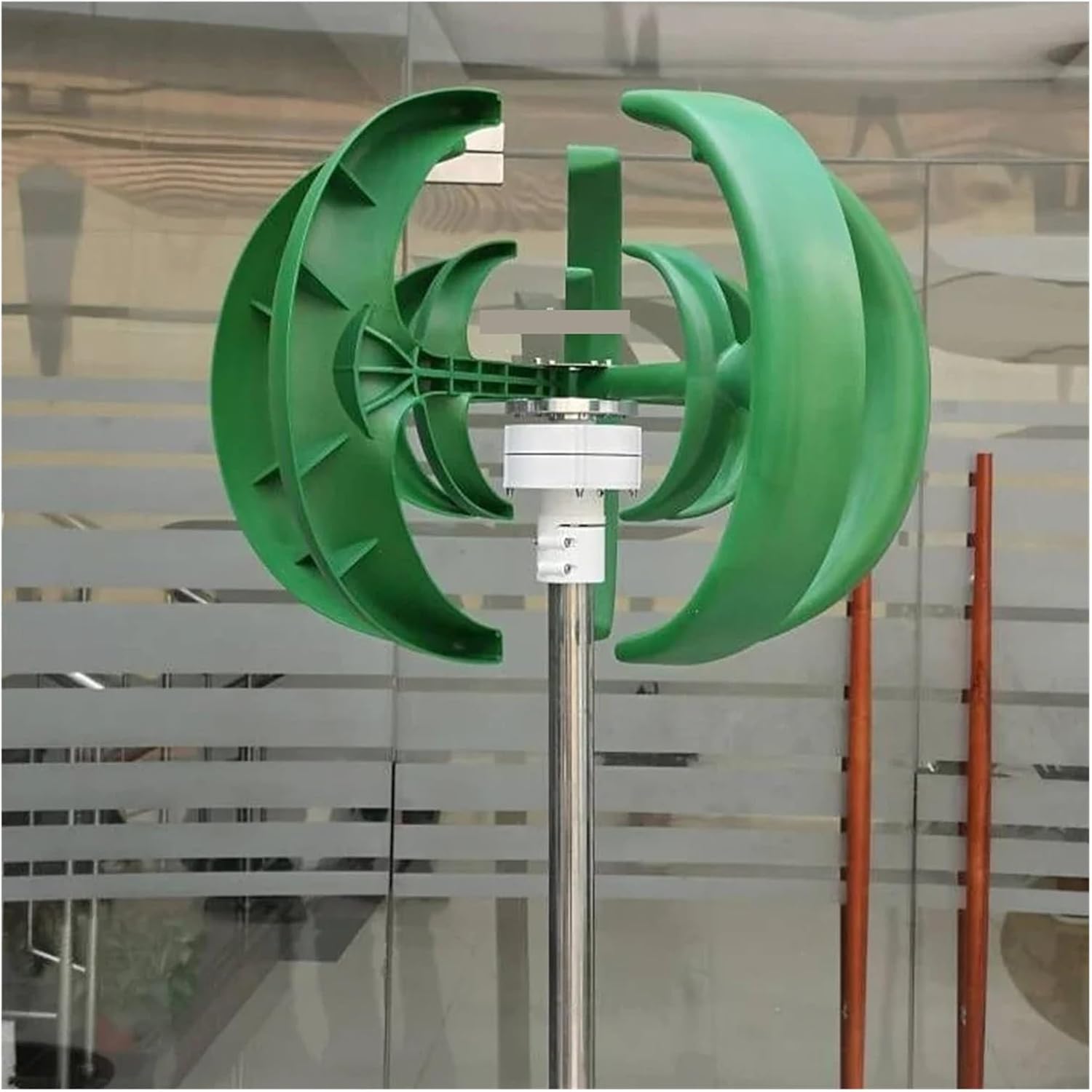 3000W 5000W 10000W Small Vertical Axis Wind Turbine Generator 8KW 12V 24V 48V Low Noise Windmill with MPPT for Farm RV Industrial Energy(White,48V_5KW)