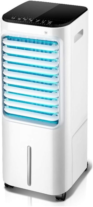 Portable Air Conditioner Fan Air Cooler, Air Conditioner Portable Evaporative Small Misting With Remote Control Humidifier Fan And Bladeless Noiseless Fan, For Office, Dorm, Room(Free Ice Tray)