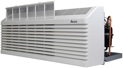 AMANA J-Series PTAC 16,400 BTU Air Conditioner with 3.5 kW Heater, 20 Amp Plug - R32 - PTC173J35AXXX - A/C Unit Only