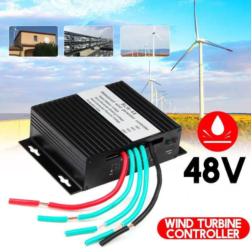 1500W-4500W Wind Turbine MPPT Charge Controller for 12V 24V 48V Systems - Efficient MPPT Wind Controller for Lithium Batteries, Solar Panels & Wind Generators