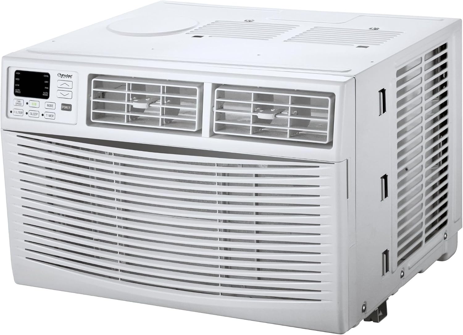 10,000 BTU Window Air Conditioner, Cools Up to 450 Sq. Ft., Quiet Operation, Cool/Fan/Dry Modes, Digital Display, Remote Control, Easy Install & 2-Year Warranty
