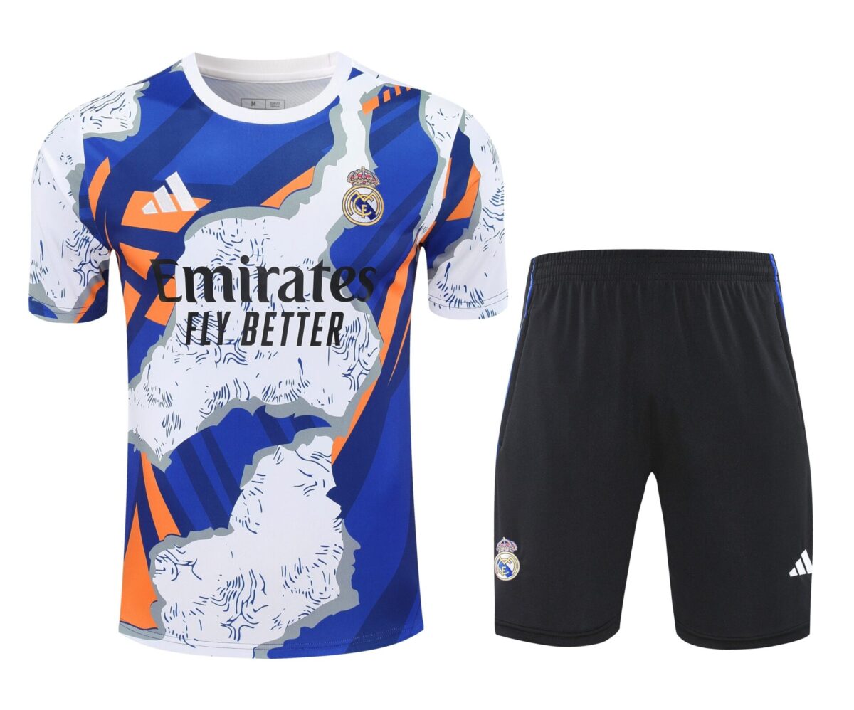 Conjunto de calentamiento Real Madrid collage - NewNow