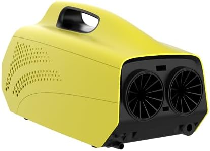 Portable Air Conditioner for Tent for 50 Sq. Ft, 1,500 BTU AC Unit with Fan Mode for Truck Van Outdoor Camping Small Rooms, Windowless Air Cooler with Dual Hoses