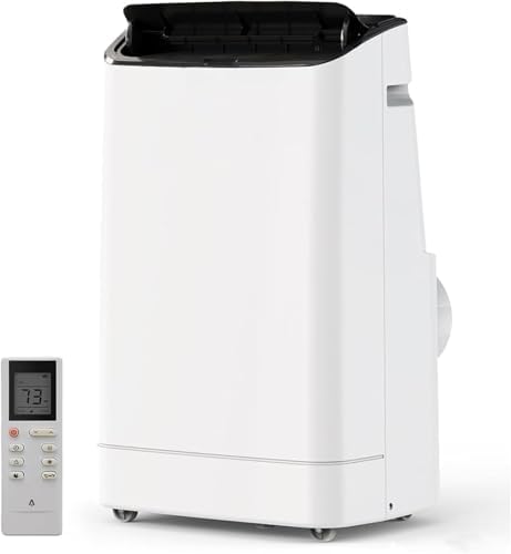 14000 BTU Portable Air Conditioners Cools Up to 750 Sq.Ft, 3-In-1 Portable AC Unit With Dehumidifier, Fan, Cooling Mode & Window Kit, Room Air Conditioner Portable for Bedroom, Living Room, Office