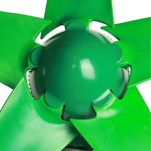 2000W 5-Blade Wind Turbine Generator Kit, 12V/24V/48V Hybrid System with MPPT Controller + 2x100W Solar Panels for Home Renewable Energy Solutions