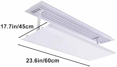 Adjustable Air Conditioner Windshield, Central AC Air Conditioner Deflector, Universal ac Vent Deflector, for Home, Office and Commercial Use
