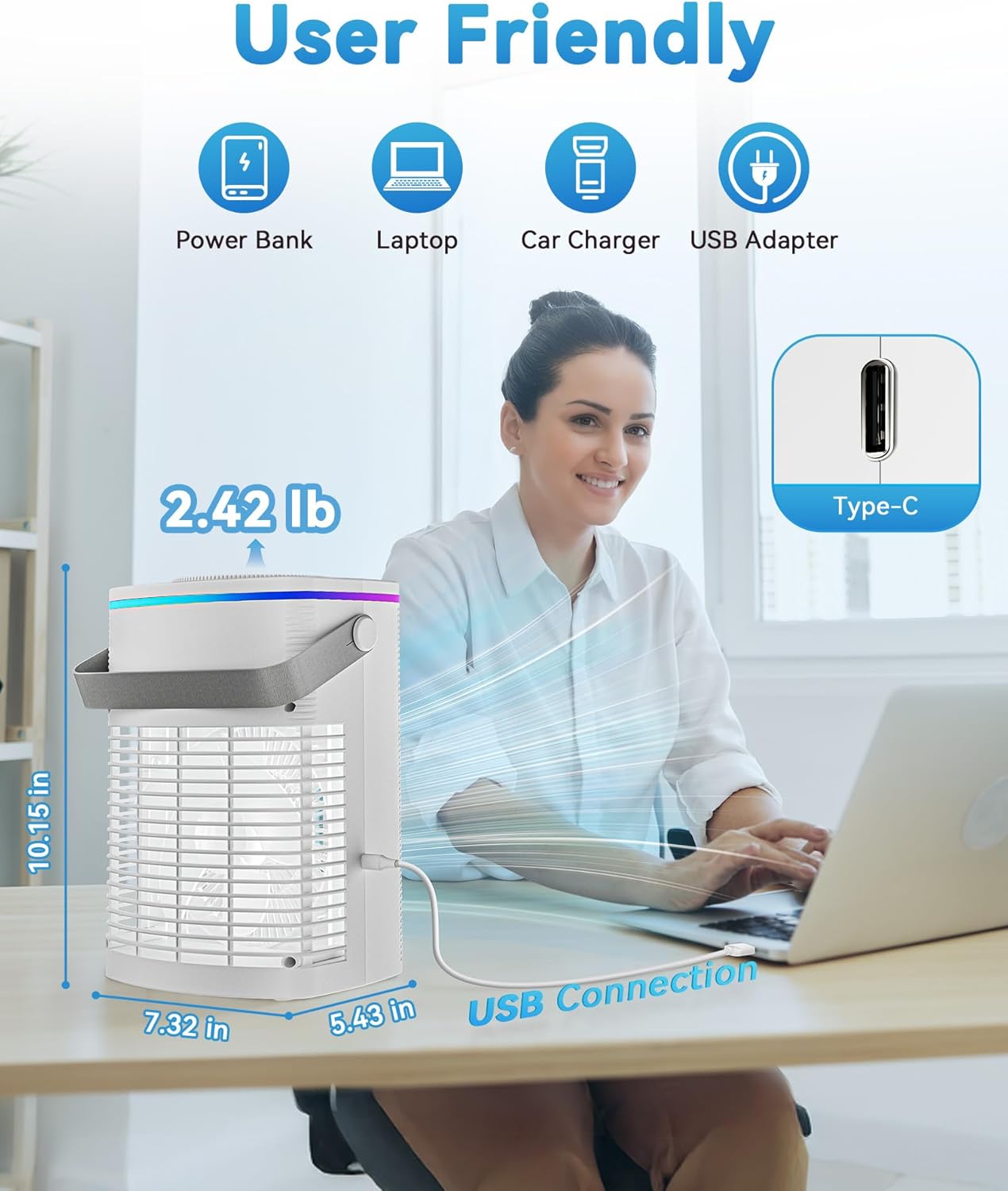 Portable Air Conditioners AC Unit: Cooling Fans That Blow Cold Air Portable AC Unit Aire Acondicionado Portatil