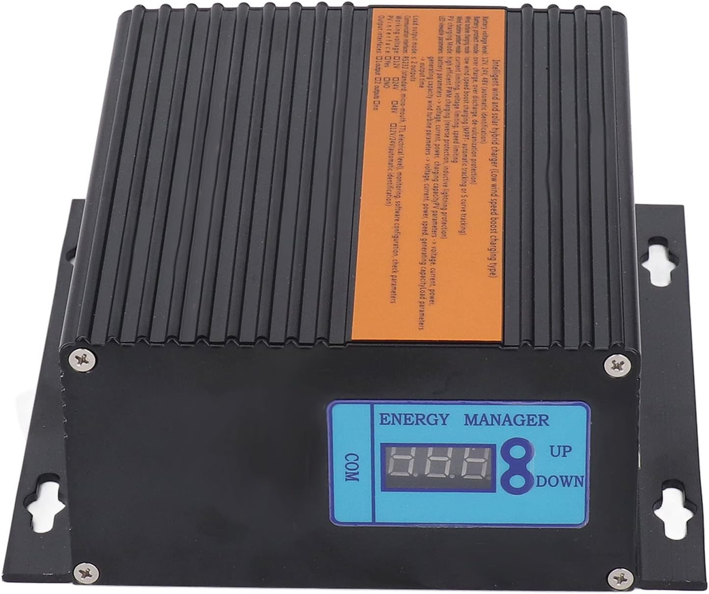 Wind Solar Hybrid Controller 200W PV Power 24V, Waterproof Insulation Multi Protections - Boost MPPT Mode, Multiple Output Controls, Ideal for Wind Turbine and Solar Panel System (1000W Wind Power)