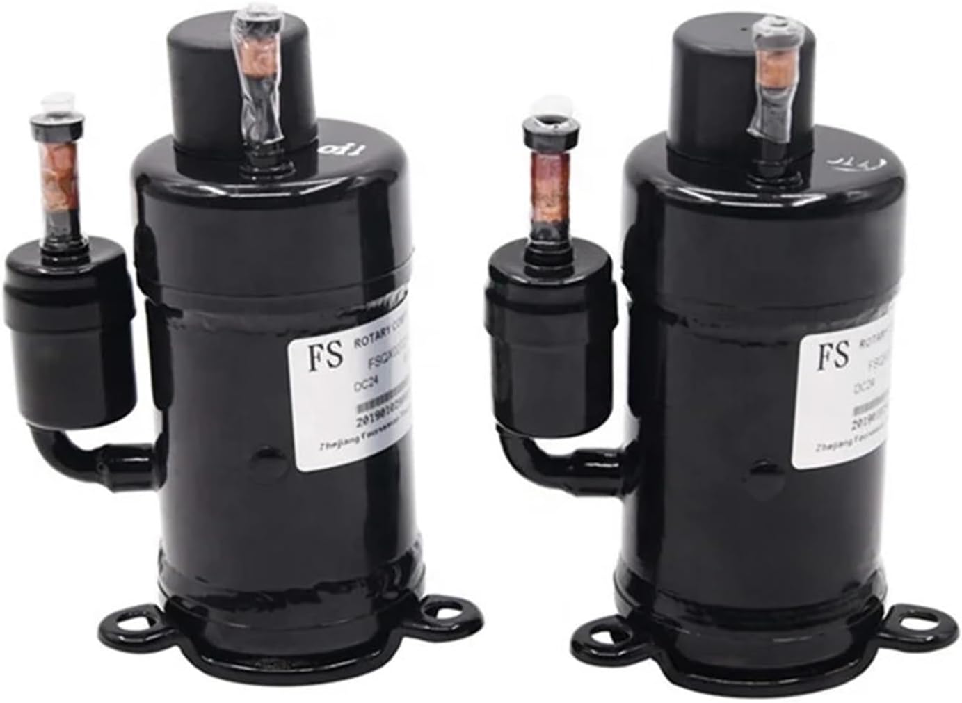 R290 DC 24v 500W Inverter Rotary Ac Compressor FSQA027Z24L For Mini Air Conditioner Chiller Micro Cooling System