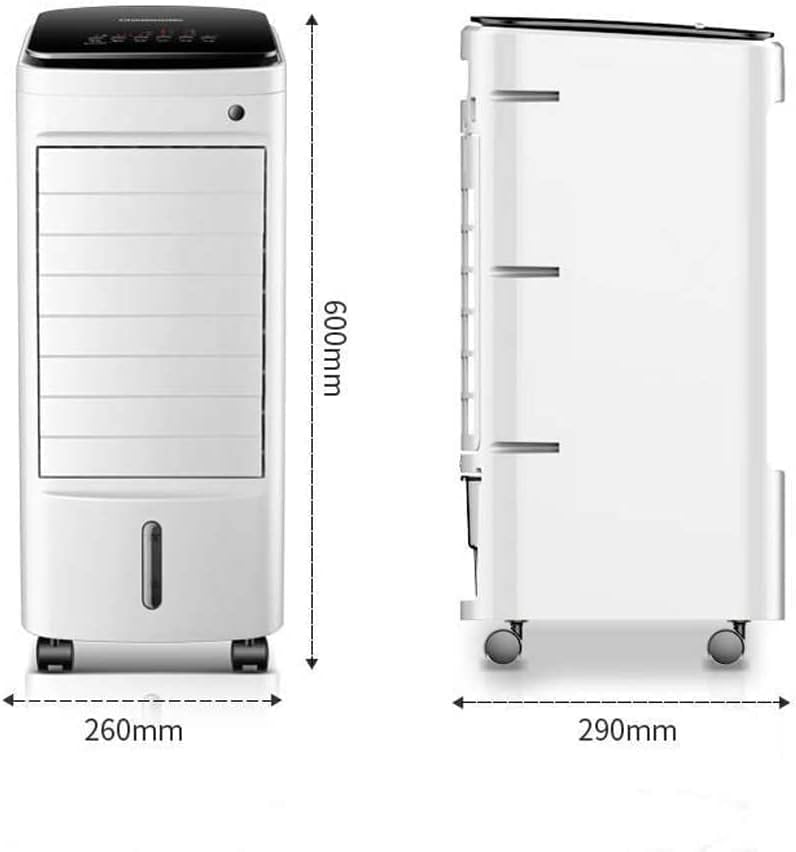 Mobile Air conditioning Fan Water cooled Air Conditioner with Dehumidifier Eaporatie Coolers for Home,Small Portable Air Cooler