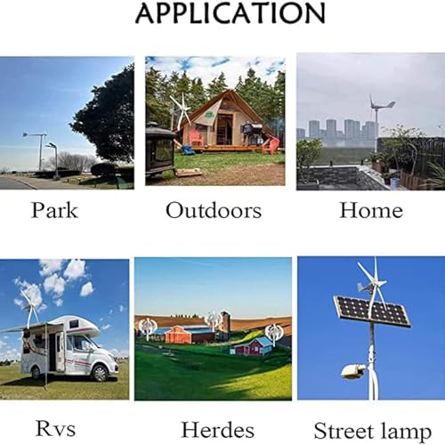 Vertical Magnetic Levitation Wind Turbine 5000W - 3 Blades, Silent & Waterproof Charge Controller, Home Use, Eco-Friendly Energy Solution, 12V/24V/48V/220V Compatible