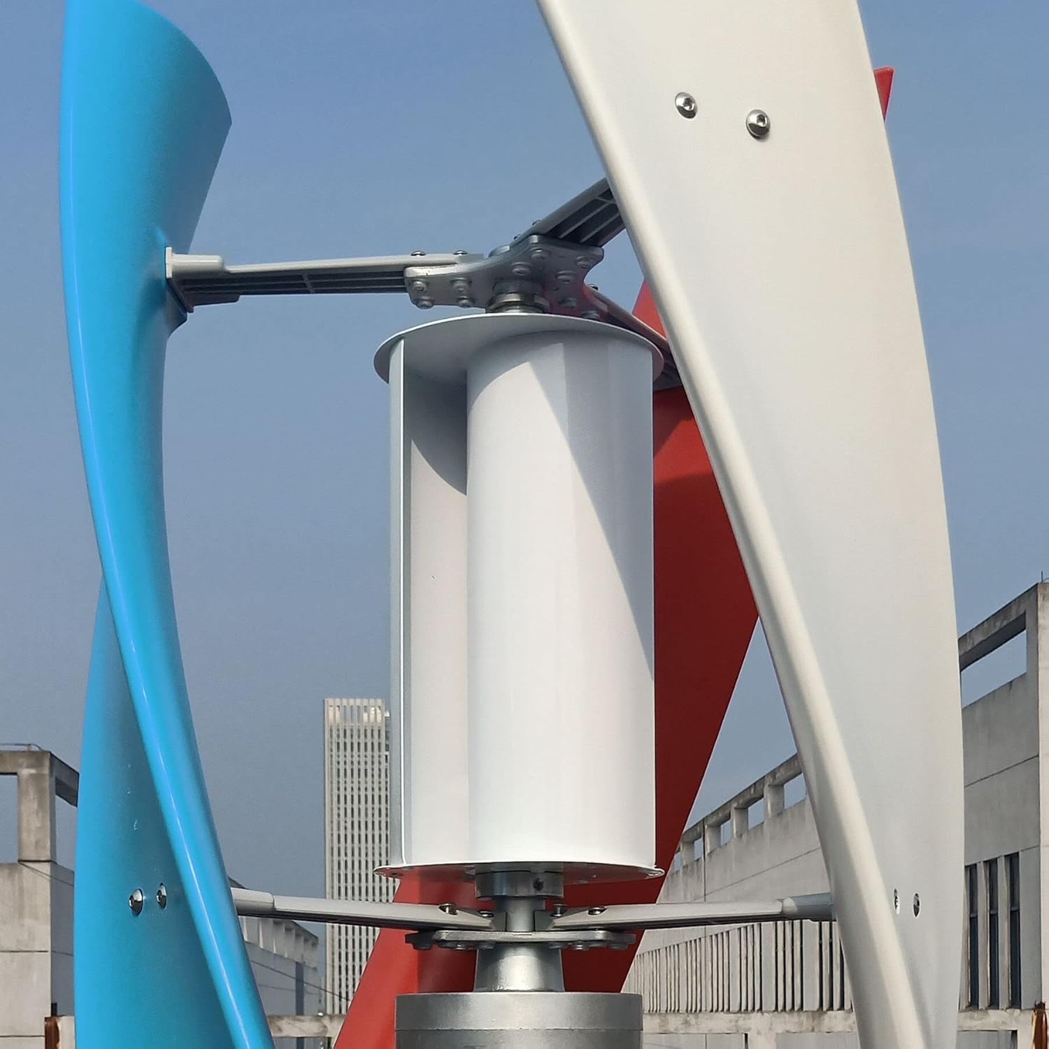 Wind Turbine, Wind Generator 1000w Inner Air Duct 2000w 3000w Energy Wind Turbine Power Permanent Maglev 12v 24v with MPPT Controller(Multi,MPPT Controller_24V)