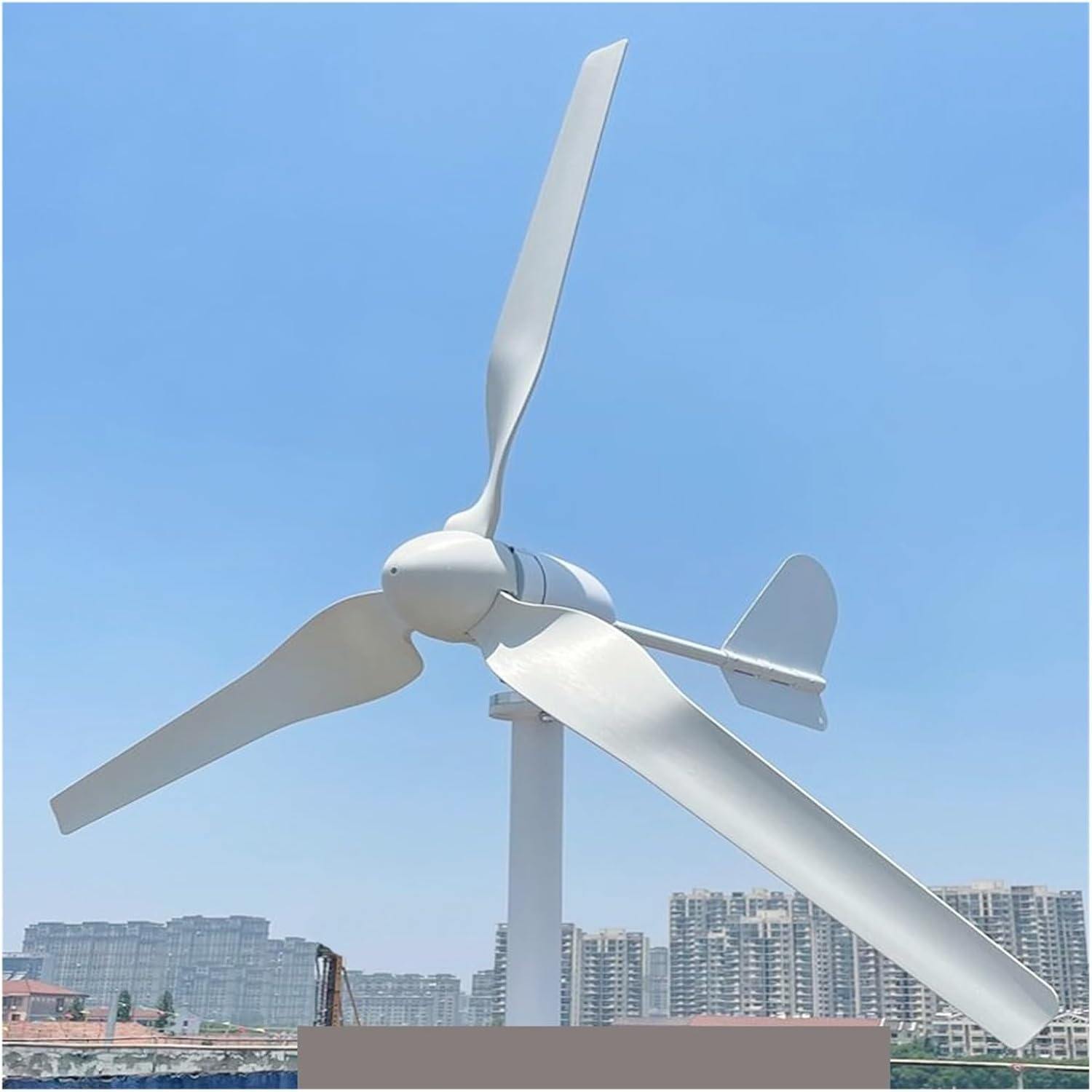 Wind Turbines, 10KW Horizontal Axis Wind Power Turbine for Home Electric Generator 10000W 12V 24V 48V Free Energy Windmill(12V_10KW)