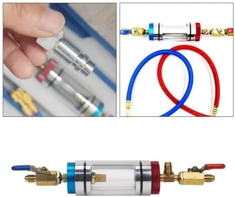 Car Air Conditioning R134 Refrigeration Adding Tool Features High Precise Measurement