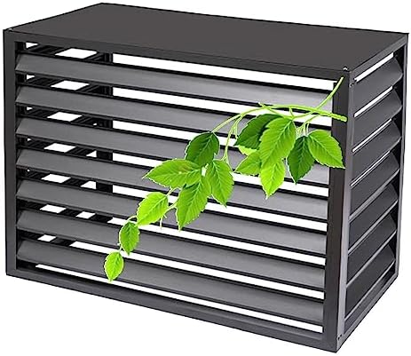 Cover for Outdoor Air Conditioner Covers for Outside Units Decorative Privacy Screen Air Conditioner Protection Cover Weather Resistant Privacy Fence