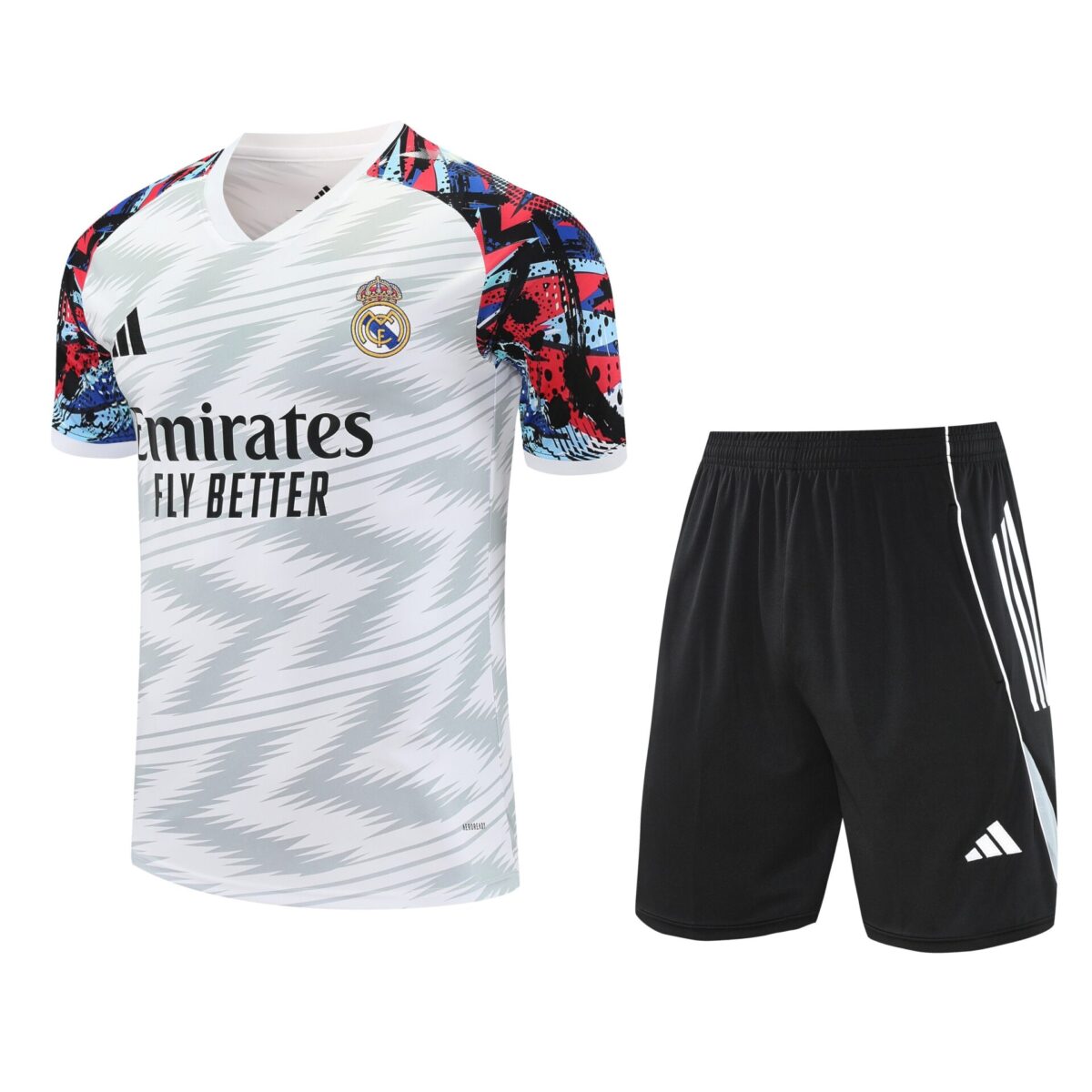 Conjunto de calentamiento Real Madrid blanco 3 - NewNow