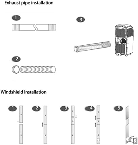 Portable Air Conditioner Cooler Air Conditioner Mobile Without Hose Mobile Cooler 4 Wind Speed Adjustment Energy Saving And Efficient Operation Environmental Protection Fast Coo