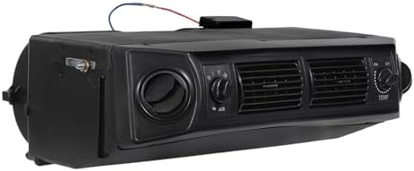 12V Car Air Conditioning Evaporator - Adjustable Temperature, High-Performance Cooling System, Universal for Cars and Trucks, Under-Dashboard Installation POIOKLJRE