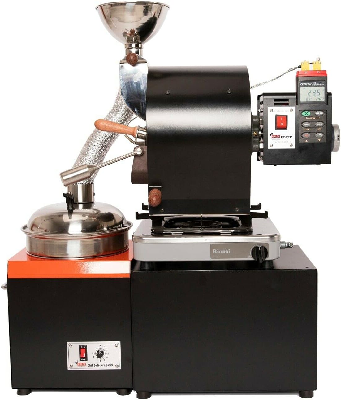 Kaldi Chaff Collector & Cooler, Air flow 300m³/h, Exhaust air flow, Kaldi componet