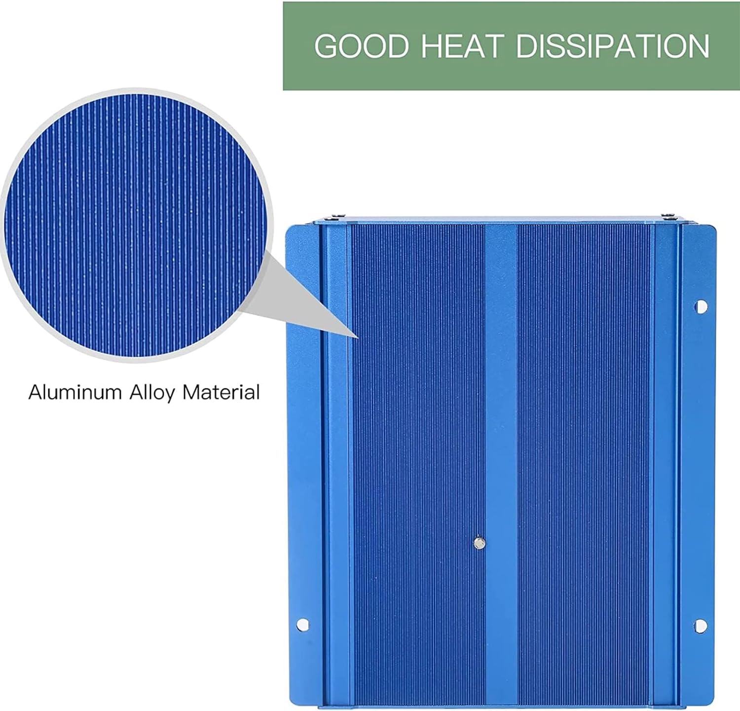 12v, 1200W Wind Solar Hybrid Charge Controller, IP67 Waterproof Auto 12V/24V Battery Off Grid Controller Boost MPPT 600W Wind Turbine, 600W Solar Panel (Blue)