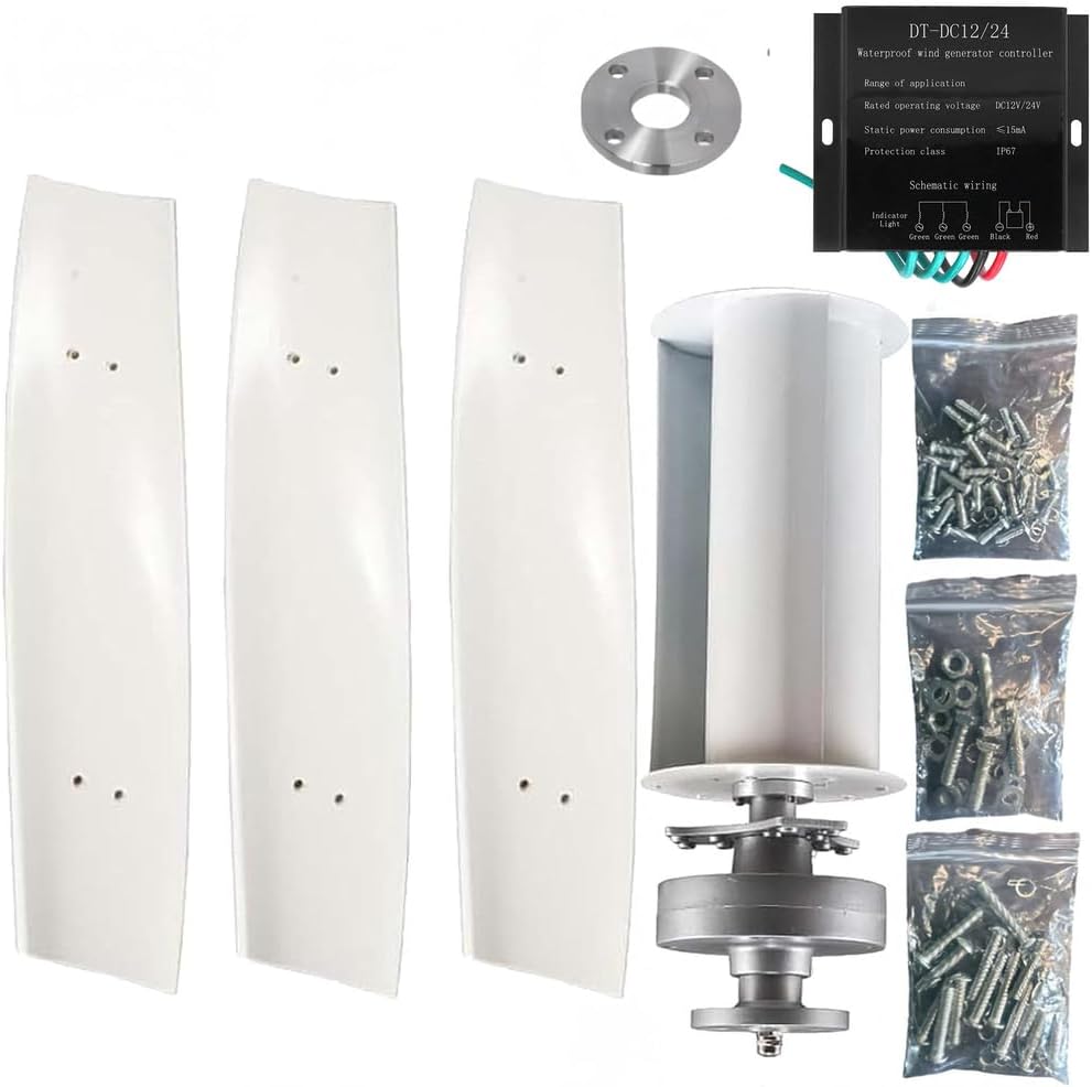 14000W Wind Turbine Generator Vertical Axis + Controller 12V / 24V /48V /220V Wind Turbines Horizontal Home Powers Windmill Energy Systems Charging