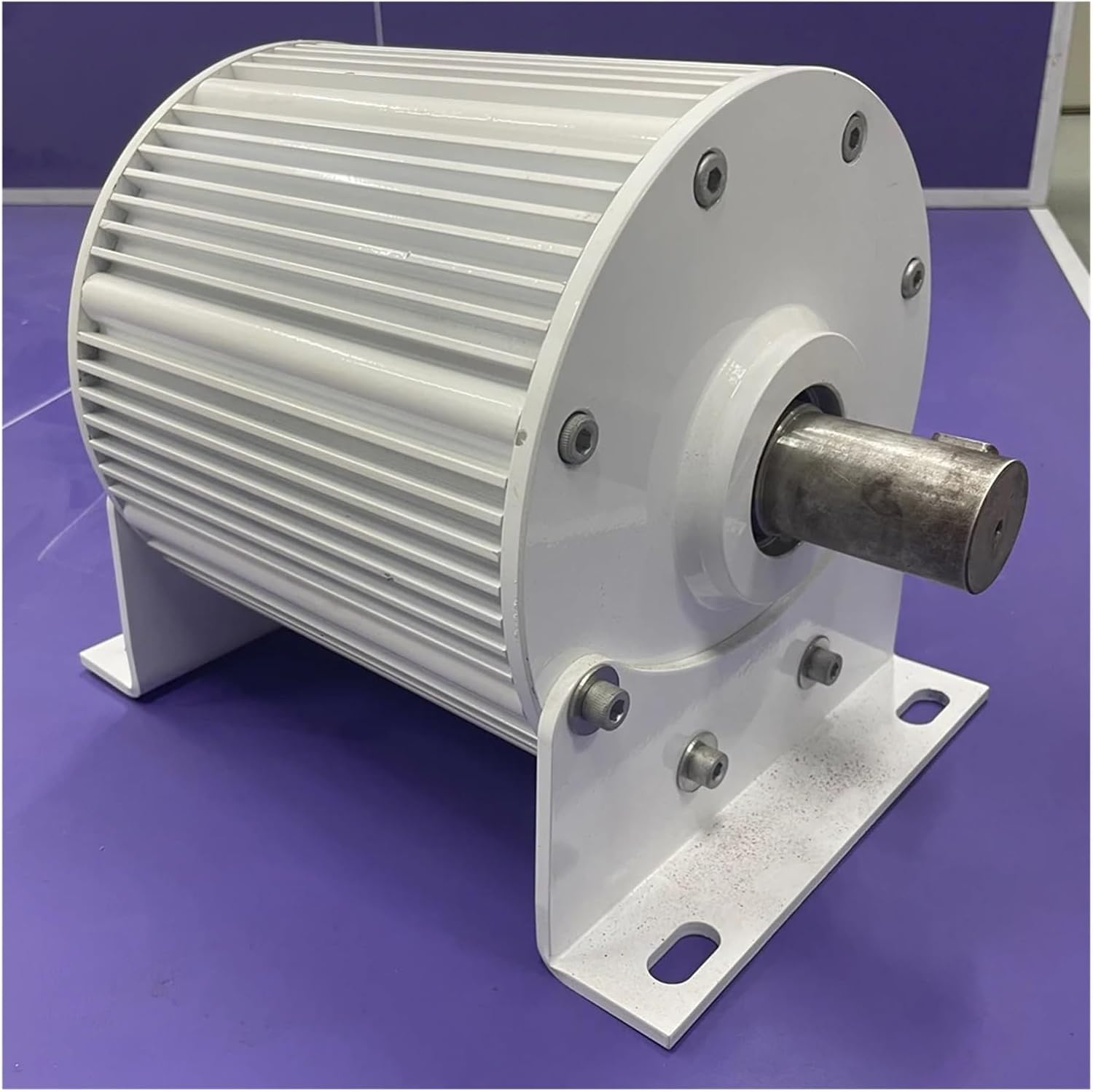 1KW-5KW Electric Generator Wind Turbine Water Turbine 12V 24V 48V 96V Gearless Permanent Magnet Generator for Home Industrial Energy(Double Shaft,24V_3000W)