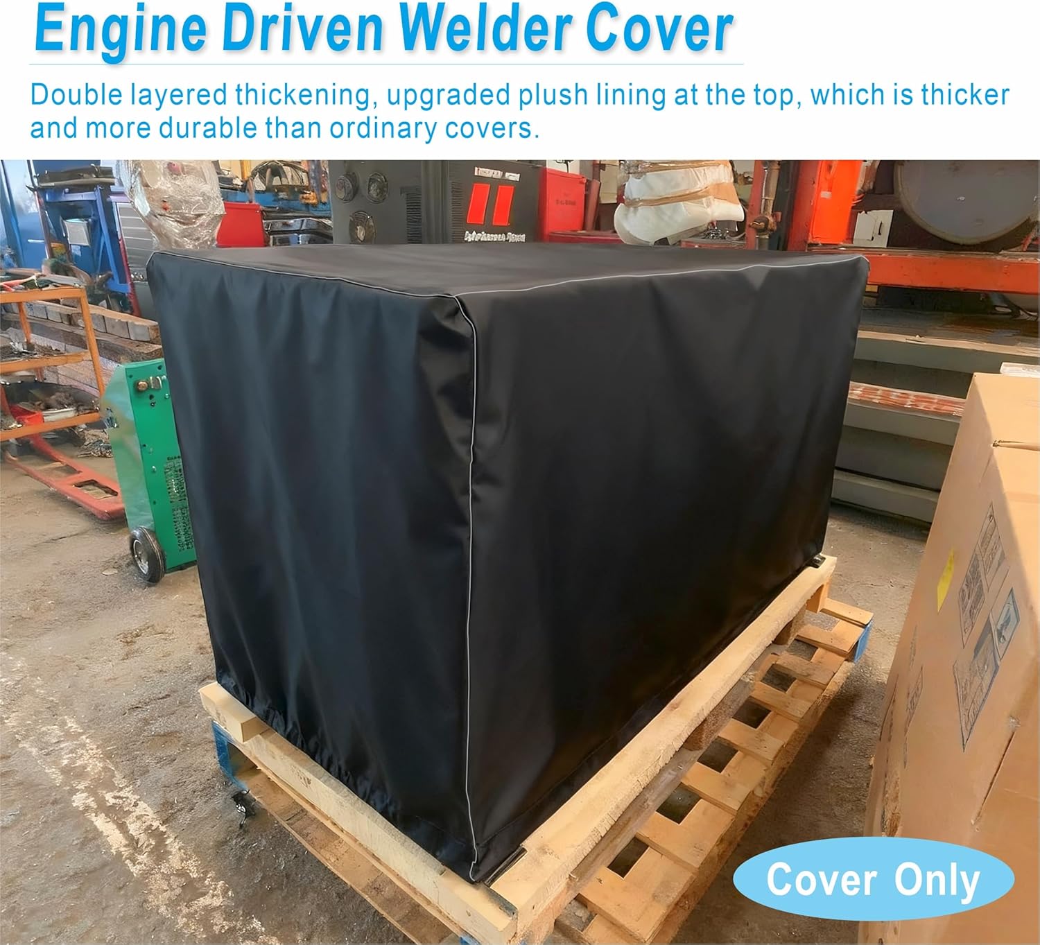 Engine Driven Welder Cover Heavy Duty Waterproof & Dustproof, Fits Ranger (225/250/305) and Bobcat (225/250/325) Engine Welder Generator - 45 