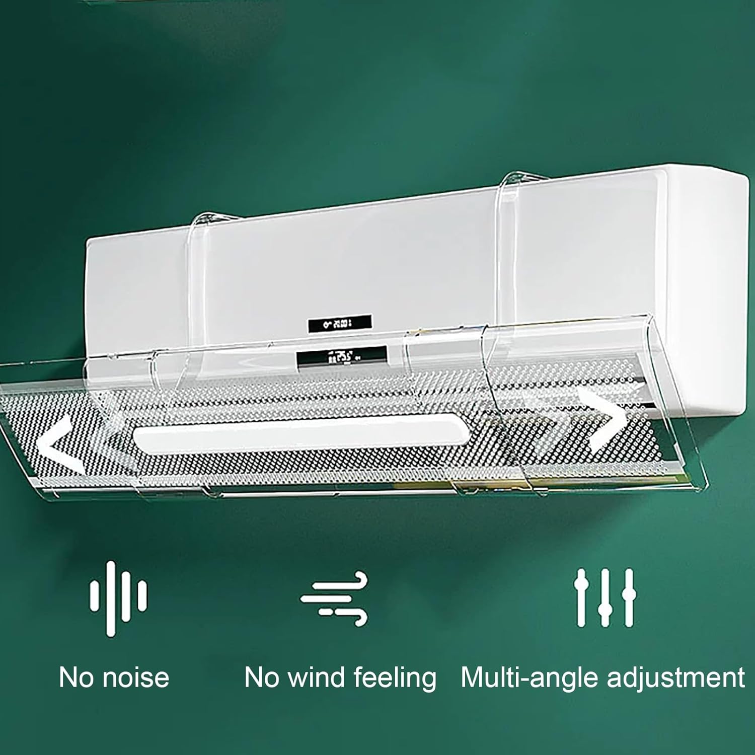 Air Vent Deflectors, Conditioner Windshield, Ceiling Vent Air Conditioners for Home Portable Air Conditioners Deflector