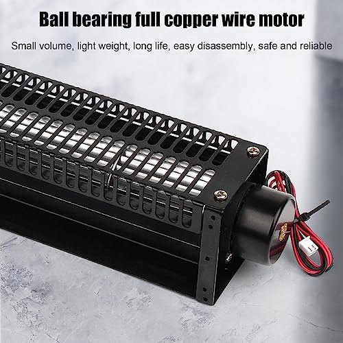 High Airflow Crossflow Ventilation Crossflow Fan 12/24V Cross Flow Fan for Smart Washing Machine Heating Stove (Color : 50090, Size : 12V)