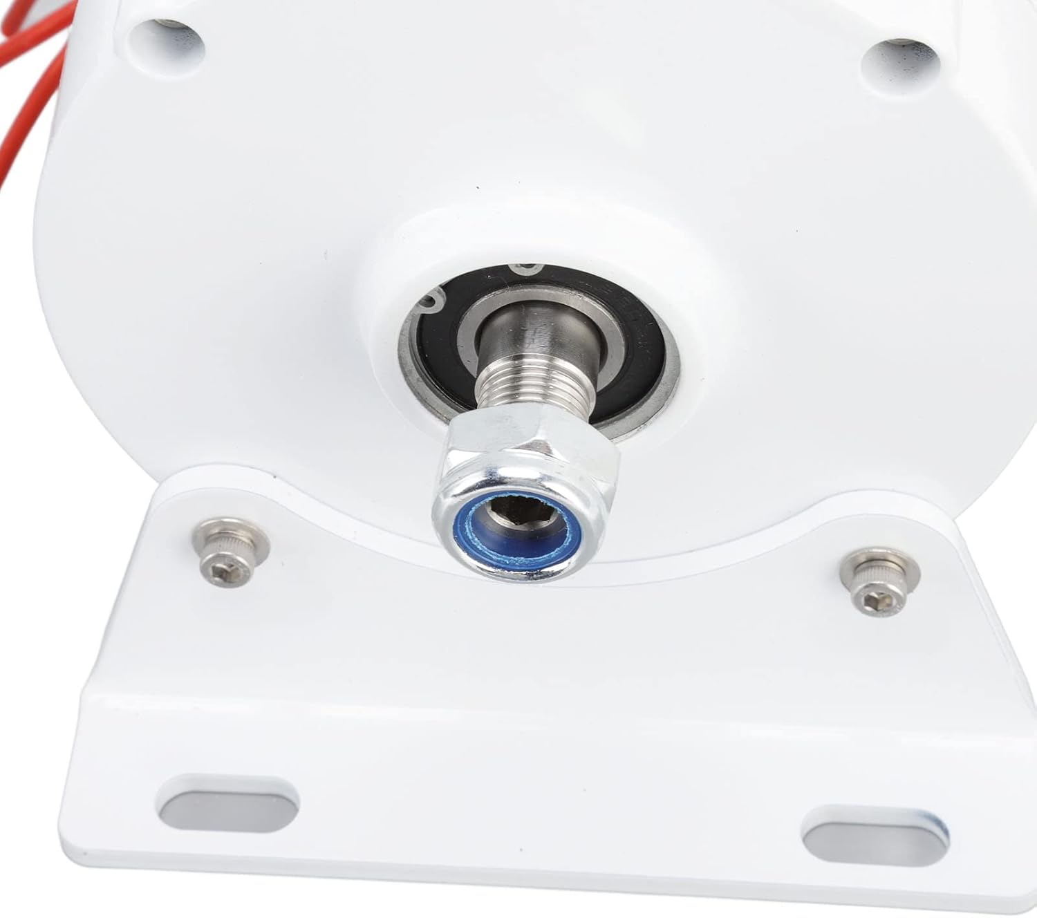 Fdit Three Phase AC Permanent Magnet Generator, 200W Low RPM Gearless Alternator with Aluminum Alloy Shell for Wind Turbine and Direct Drive Applications (48V)