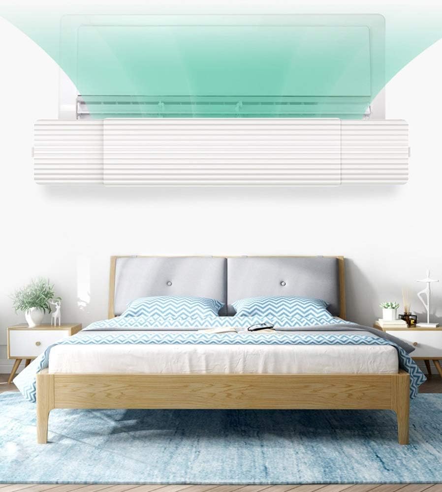 Retractable Air Conditioner Deflector, 180° Rotation Anti Direct Blowing Windshield Air Conditioning Baffles for Home/Office