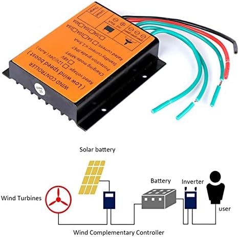 12000W Wind Charge Controller - 12V/24V/48V MPPT for Wind Turbine Generator, Efficient Solar Street Lamp & Courtyard Lamp Power Management, Durable & Reliable Energy Solutions