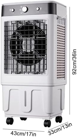 3-IN-1 Portable Air Conditioners, Evaporative Air Cooler, 2 Modes & 3 Speeds, Long Cooling, for Indoor Outdoor Garage Patio Use