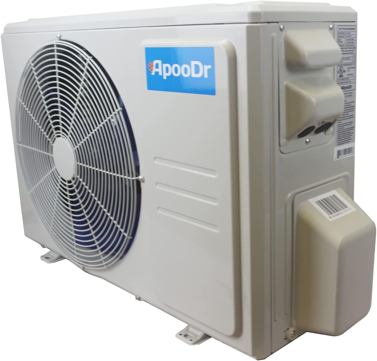 18000 BTU Mini Split Air Conditioner Ductless Inverter System 18.3 SEER2 with Heat Pump 220V 1.5 Ton,with Installation Kit