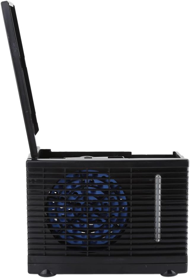 Conditioner Fan Car Cooling Fan Mini Air Conditioner Car Air Conditioner Evaporative Air Conditioner Car Cooling Fan, Portable 12V Adjustable Two Water Cooler Cooling Fan