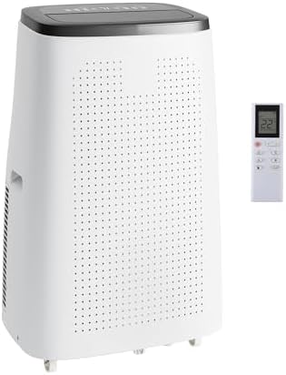 14000 BTU Portable Air Conditioners, Portable AC Unit with Remote for Room to 600 sq.ft 3 in 1 Air Conditioner with Dehumidifying/Fan/Timer And Window Kit