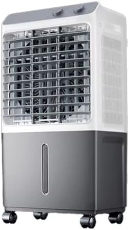 Evaporative Cooler, Knob Type Swamp Cooler, Portable Air Conditioners with 4 Ice Crystals, 3 Speed, 120° Oscillation for Room, Patio, Garage(88cm/35in)