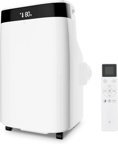 Portable Air Conditioners, 8000 BTU Air Conditioner with Cooling, Fan, and Dehumidifier Functions, Energy Efficient, Cools Areas up to 350 Sq. Ft., Perfect for Bedrooms, Offices, and Living Rooms