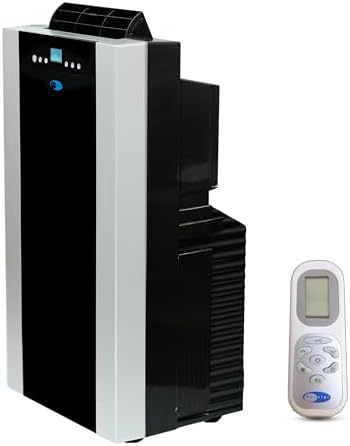 Whynter Portable Air Conditioner 14,000 BTU & Heater with Dual Hose Dehumidifier & Cooling Fan for 500 Sq Ft Rooms, Includes AC Unit Window Kit, ARC-14SH (9,200 SACC)