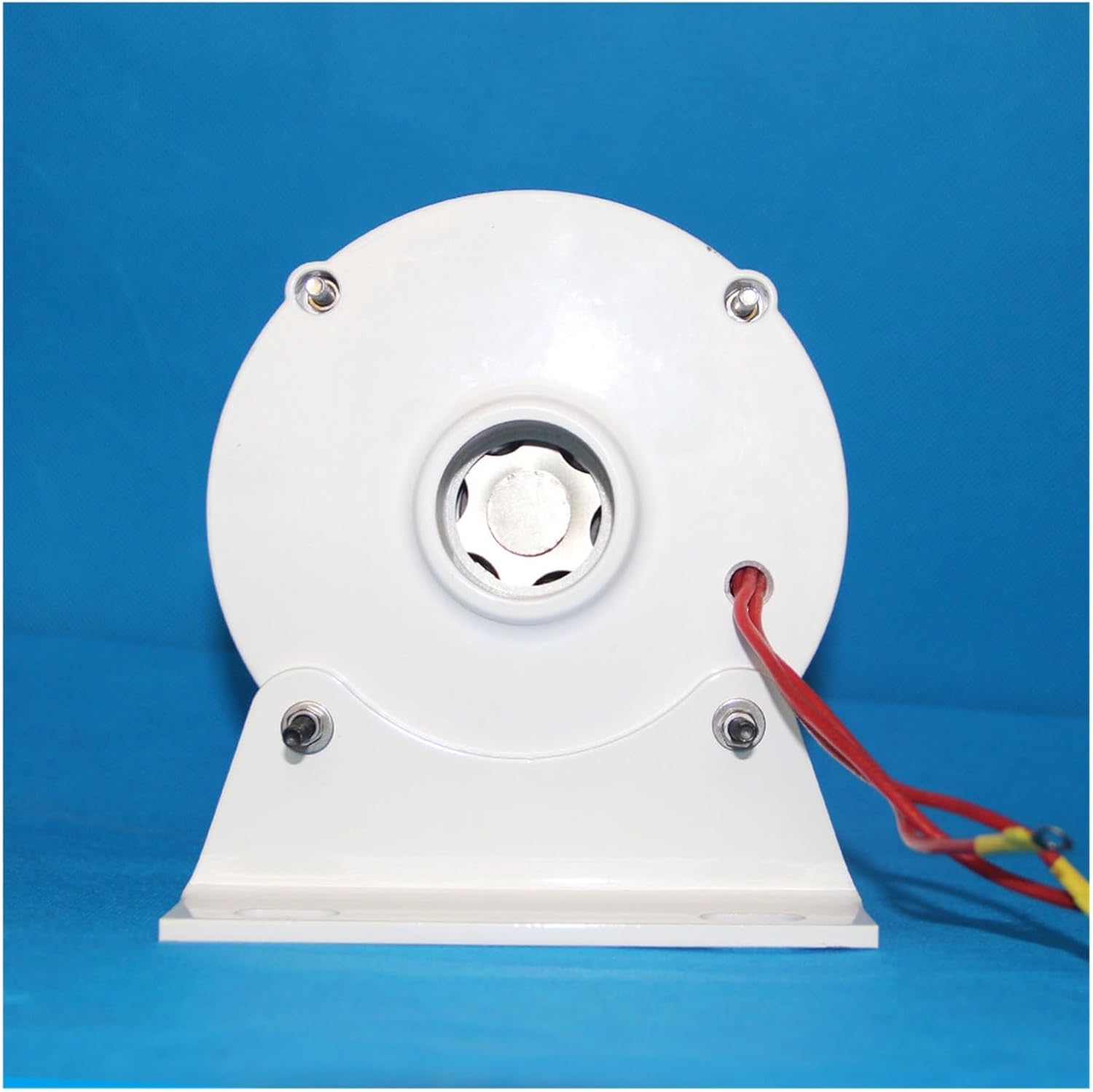 Low Speed 100W 200W 12V 24V Gearless Permanent Magnet Generator for Wind Turbines and Water Turbines Industrial Energy(Single Shaft,12V_200W)