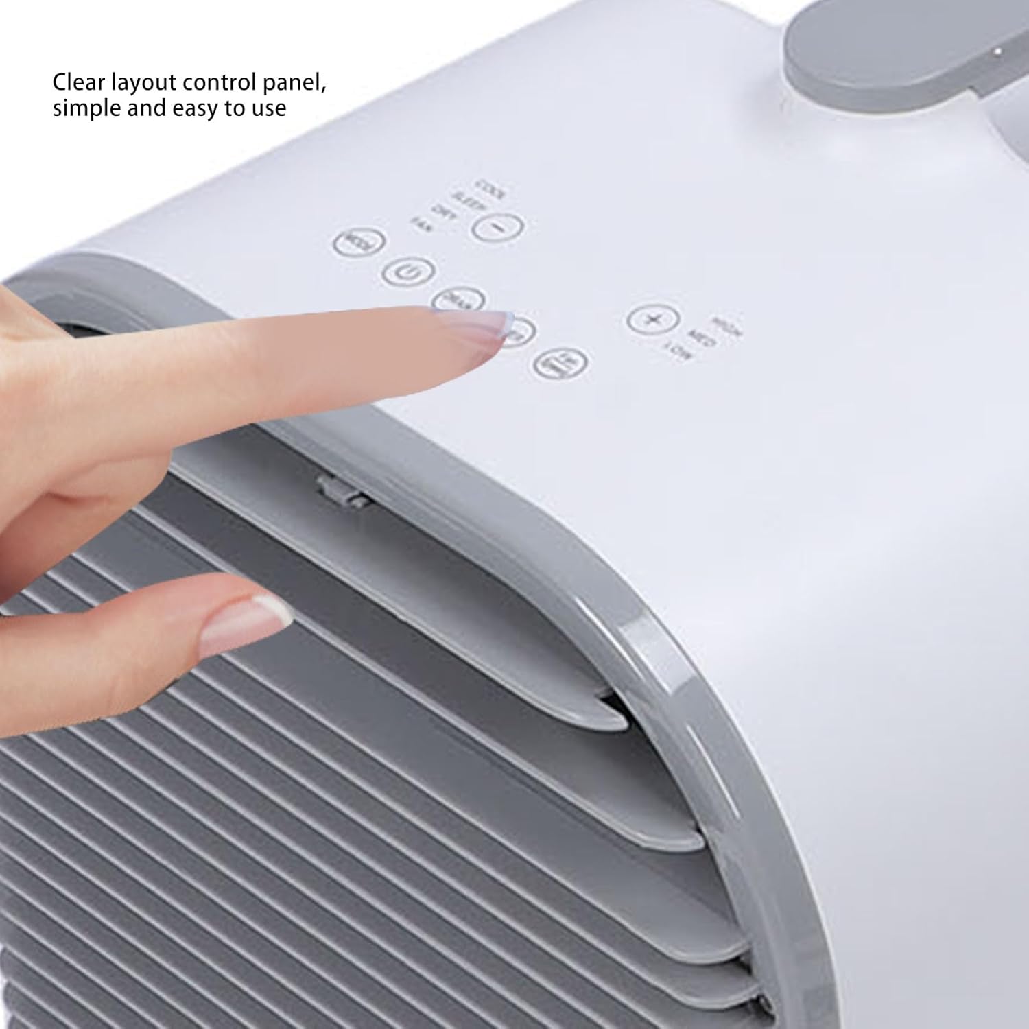 Portable AC Unit, 5200BTU Cooling Dehumidification Small Air Conditioner with Remote Control, Versatile Power Supply for Work Shop, Tent, RV, 12V 24V DC Air Conditioner (US Plug