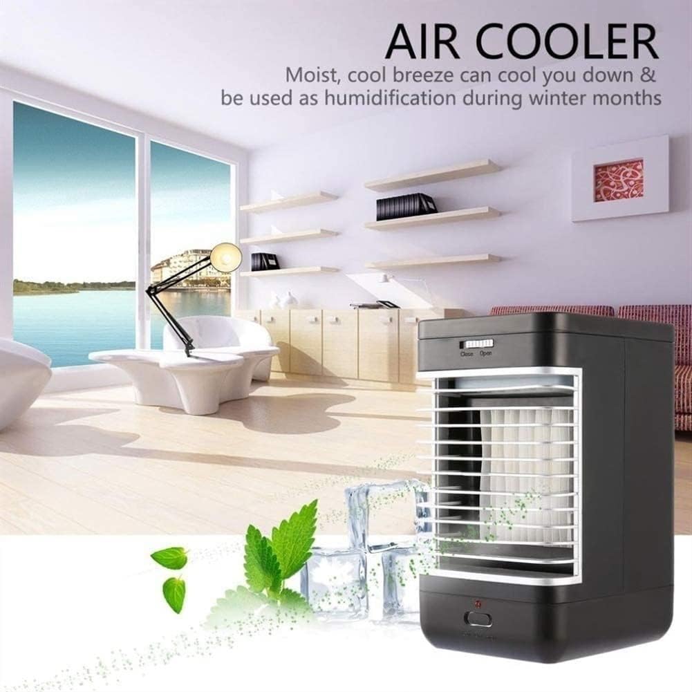Desk Cooling Fan, Portable Evaporative Air Conditioner, Personal Air Cooling Fan for Home Office Room