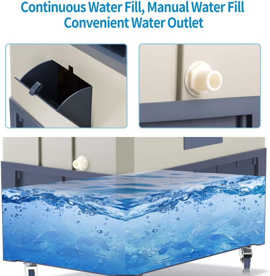 Uthfy 8979 CFM Swamp Cooler, 58