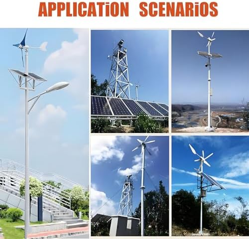 6000W Hybrid Charge Controller - Dual MPPT Solar & Wind Boost Controller with LCD, Supports 12V/24V & 24V/48V, Perfect for Lithium & Lead Acid Battery Systems