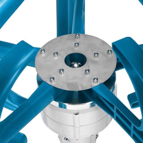 12V Home Wind Turbine Kit - Horizontal DIY Generator with Blades & Controller - Vertical Axis Wind Power System, Three-Phase Permanent Magnet for Renewable Energy Solutions