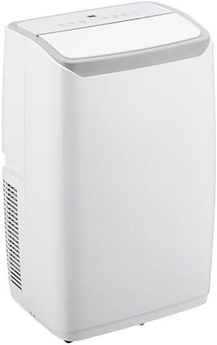 Portable Air Conditioners 12,000 BTU, 3-In-1 AC With Dehumidify Mode, Remote Control, Low Noise Design for Up to 550 Sq.Ft Rooms, White