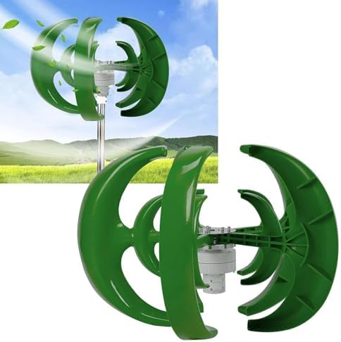 2000W Wind Turbine Generator Kit for Home – High-Efficiency Vertical & Horizontal Blades, Controller Included, Ideal for Renewable Energy Production & Sustainable Power Solutions